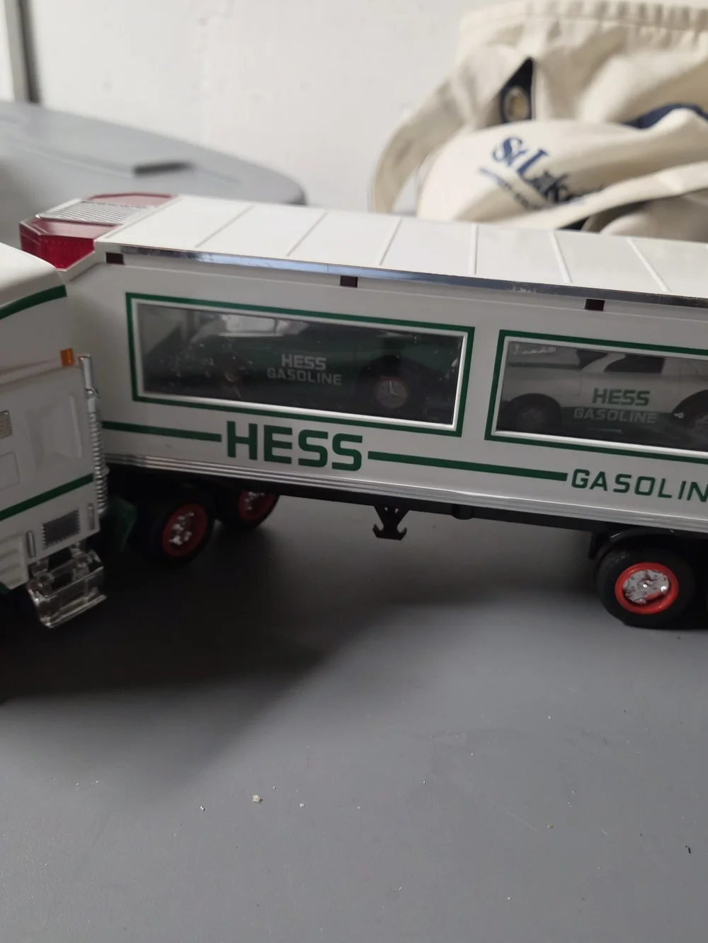 Hess Gasoline Toy Truck and Trailer - 1997